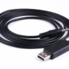 Integrated USB to RS232 Cable