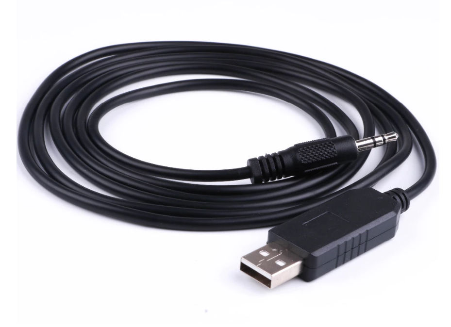 Integrated USB to RS232 Cable